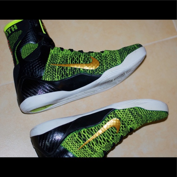 green and gold kobes